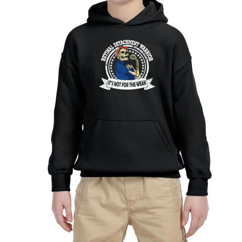 Retinal Detachment Warrior Funny Strong Skeleton Gift Premium T Shirt Youth Hoodie | Artistshot