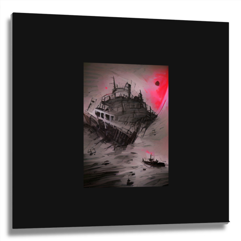 Titanic Ii Metal Print Square | Artistshot