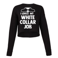 Christian  Priest Ordination  I Love My White Collar Job Sweatshirt Cropped Sweater | Artistshot