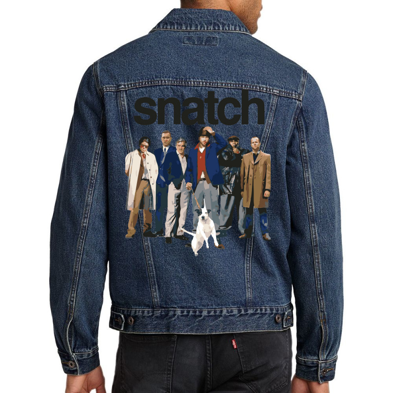 Snatch Movie Vector Men Denim Jacket | Artistshot