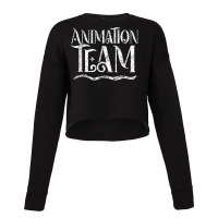 Animation Team Animator Animate Job T Shirt Cropped Sweater | Artistshot