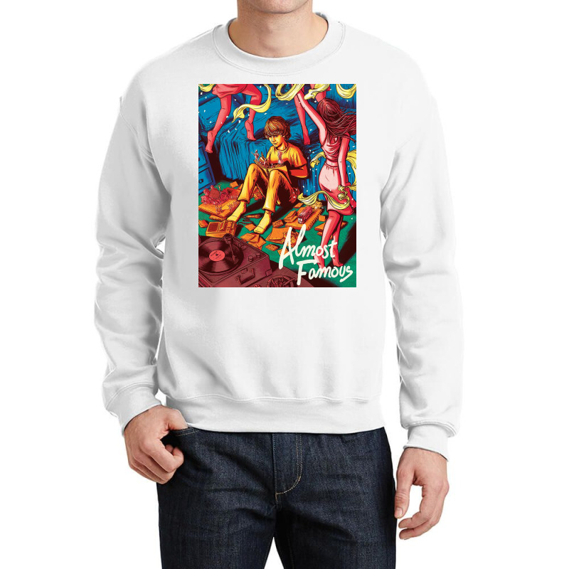 With My Friends Crewneck Sweatshirt | Artistshot