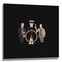 Titanic Largest Moving Object Metal Print Square | Artistshot