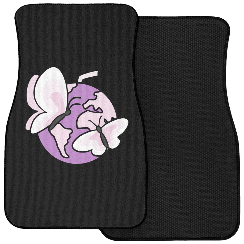 Butterfly X Juice Front Car Mat | Artistshot