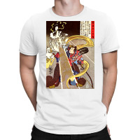 Utagawa Kuniyoshi   A Man Confronted With An Apparition Of The Fox God T-shirt | Artistshot