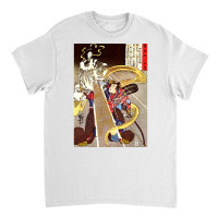 Utagawa Kuniyoshi   A Man Confronted With An Apparition Of The Fox God Classic T-shirt | Artistshot