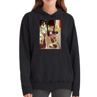 Utagawa Kuniyoshi   A Man Confronted With An Apparition Of The Fox God Vintage Hoodie | Artistshot