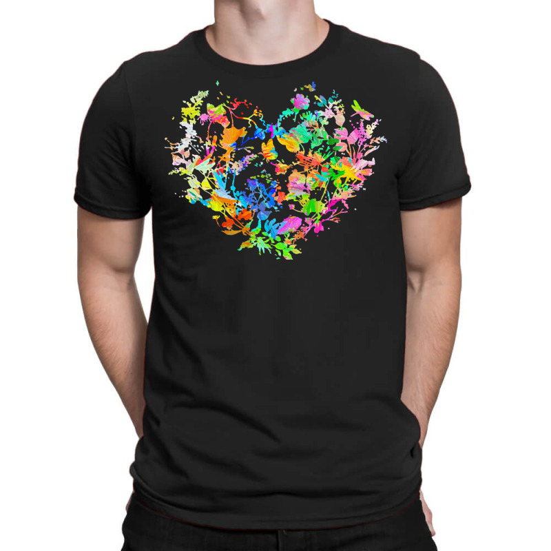 Floral Heart T  Shirt My Heart Grows For You T  Shirt T-shirt | Artistshot