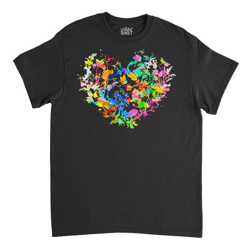 Floral Heart T  Shirt My Heart Grows For You T  Shirt Classic T-shirt | Artistshot