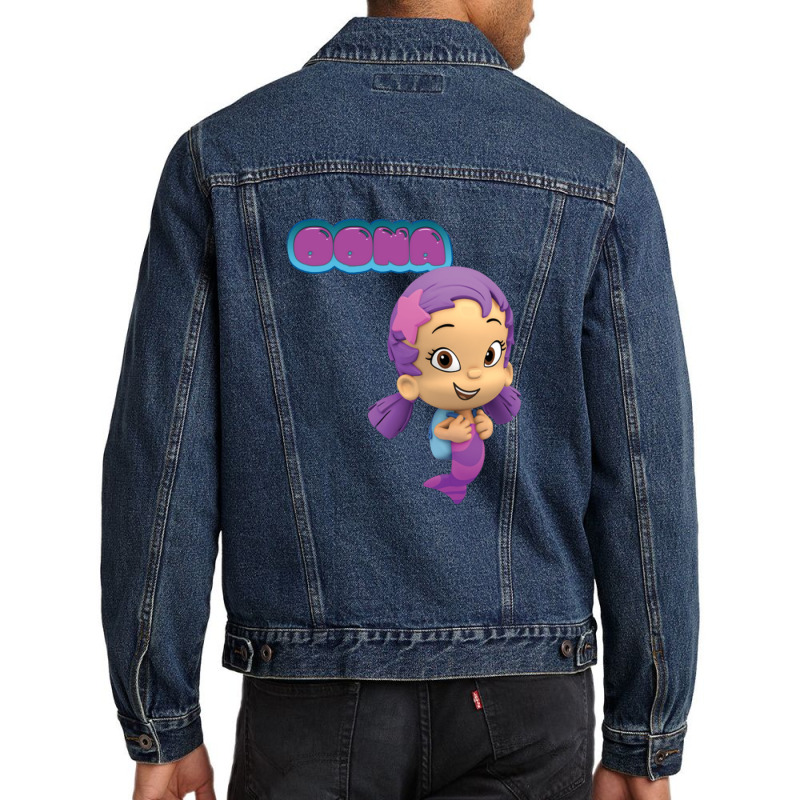 Oona  Bubble Guppies 1 Men Denim Jacket | Artistshot