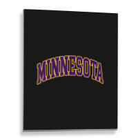 Hot Trend Minnesota Throwback Mn Classic Metal Print Vertical | Artistshot