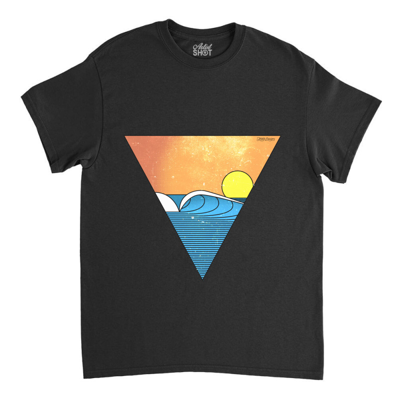 Minimal Wave Classic T-shirt by CHRISTIANKSON | Artistshot