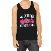 Hot Trend In October We Wear Pink Tank Top | Artistshot