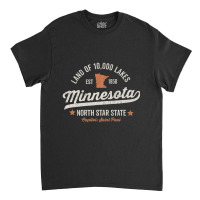 Trending Minnesota Vintage Sports North Star State Rough Classic T-shirt | Artistshot