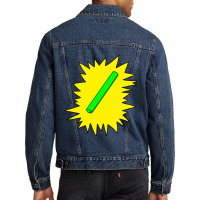 Limited Edition Inanimate Carbon Rod - In Rod We Trust Men Denim Jacket | Artistshot