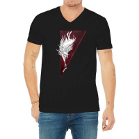 The Bloody Crow V-neck Tee | Artistshot