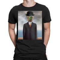 Trending Rene Magritte Son Of Man T-shirt | Artistshot