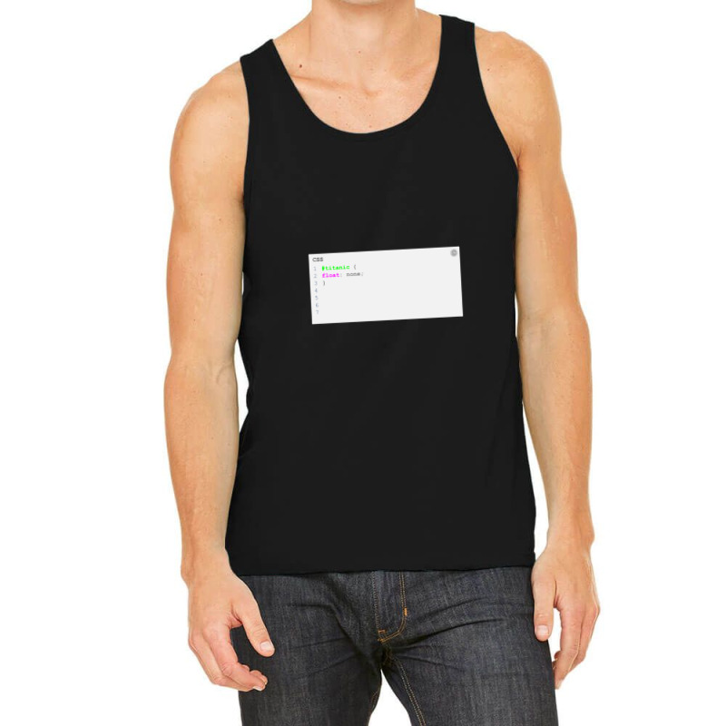 Css Titanic Titanic Film Of All Time Tank Top | Artistshot