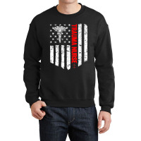 Trending Trauma Nurse American Flag Patriotic Registered Nurse Crewneck Sweatshirt | Artistshot