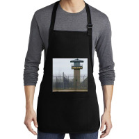 Trump Prison Tower Raglan Baseball Tee Medium-length Apron | Artistshot