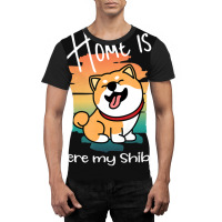 Limited Edition Shiba Inu Home Kawaii Plush Love Japanese Dog Breed Ak Graphic T-shirt | Artistshot