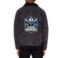 The Glasgow Warriors Unisex Sherpa-lined Denim Jacket | Artistshot