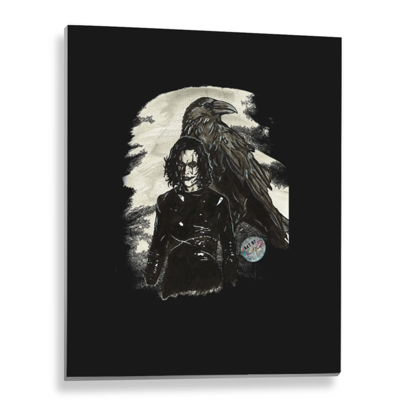 The Crow 57 Metal Print Vertical | Artistshot