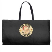 Big Nick Energy Vintage Santa Claus Wink Christmas Weekender Totes | Artistshot