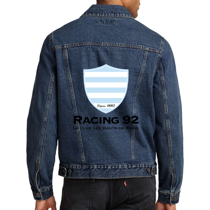 The Racing 92 Men Denim Jacket by nanamirza | Artistshot