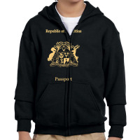 Limited Edition Mauritius Passport Youth Zipper Hoodie | Artistshot