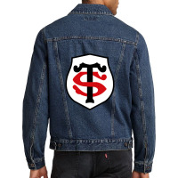 The Stade Toulousain Men Denim Jacket | Artistshot