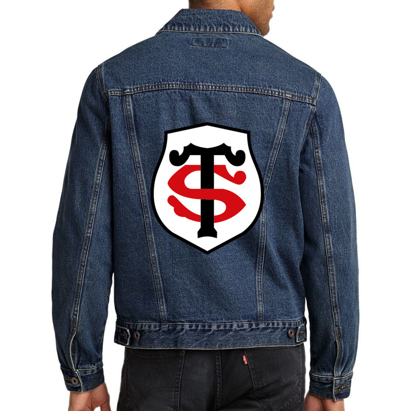 The Stade Toulousain Men Denim Jacket by nanamirza | Artistshot