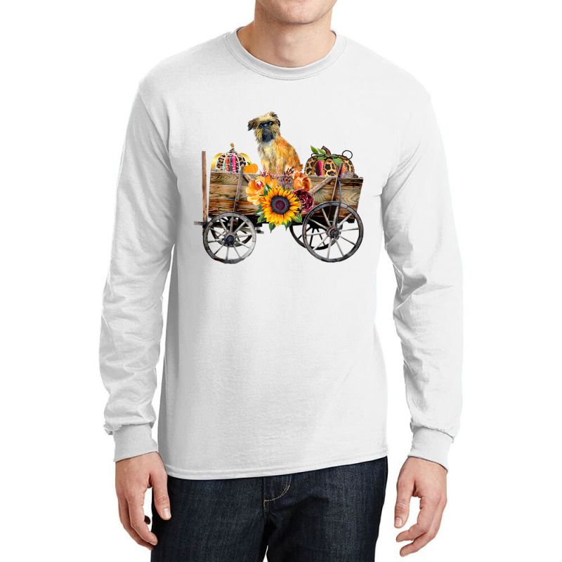 Womens Brussels Griffon Clothing   Griffon Dog In Country Wagon Raglan Long Sleeve Shirts by tarnilot | Artistshot