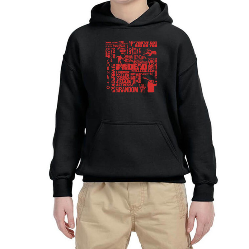 Limited Edition Shaun Of The Dead Quotes. Birthday Party Gifts. Offici Youth Hoodie | Artistshot