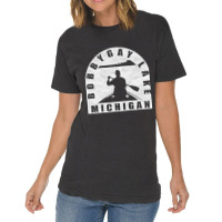 Trending Bobbygay Lake Canoeing Michigan Vintage T-shirt | Artistshot