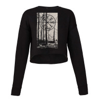 Trending Norse Mythology Vegvisir Viking Compass Odin Wotan Warrior Cropped Sweater | Artistshot