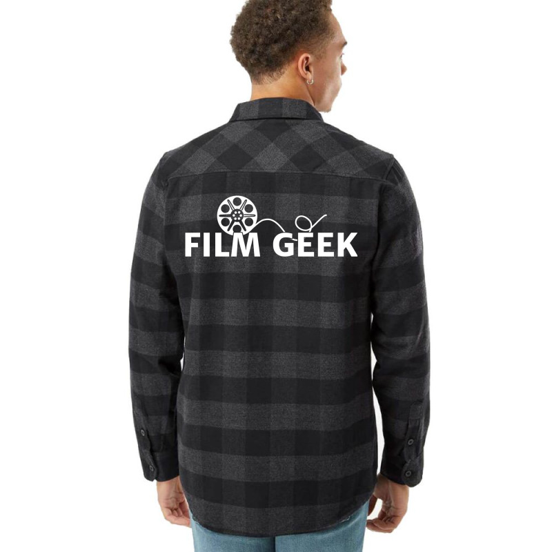 Film Geek Triblend Vintage Funny Flannel Shirt by aclanddarmeno | Artistshot