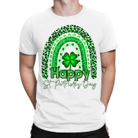 Happy St Patrick S Day Tshirt Cute Rainbow St . Patricks Day T Shirt T-shirt | Artistshot