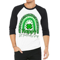 Happy St Patrick S Day Tshirt Cute Rainbow St . Patricks Day T Shirt 3/4 Sleeve Shirt | Artistshot