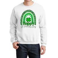 Happy St Patrick S Day Tshirt Cute Rainbow St . Patricks Day T Shirt Crewneck Sweatshirt | Artistshot