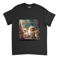 Christmas Dogs Pomeranian Special Christmas Edition 1 Classic T-shirt | Artistshot