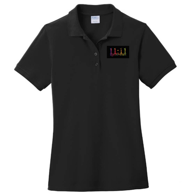 1111 Synchronize Ladies Polo Shirt by hishamborgy | Artistshot