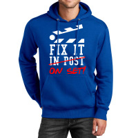 Fix It On Set Not In Post  Film Crew Tv Director  Classic  Girl E Unisex Hoodie | Artistshot