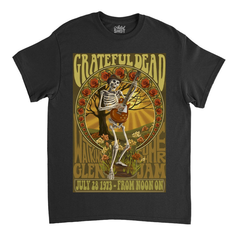 Grateful Chill Skull Classic T-shirt | Artistshot