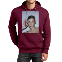 Bella Hadid Headshot Unisex Hoodie | Artistshot