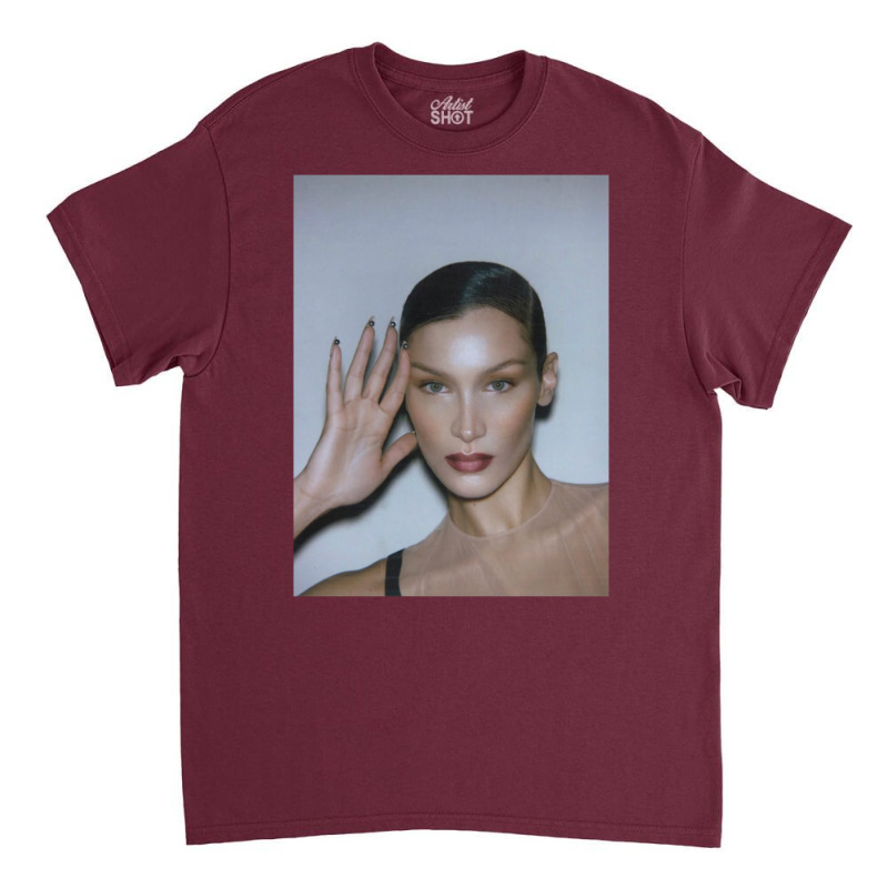 Bella Hadid Headshot Classic T-shirt by handaaoslob8 | Artistshot