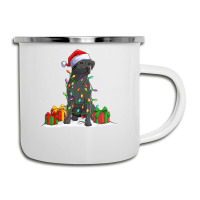 Black Lab Labrador Christmas Lights Pajama Dog Lover Xmas Camper Cup | Artistshot