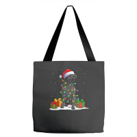 Black Lab Labrador Christmas Lights Pajama Dog Lover Xmas Tote Bags | Artistshot