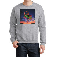 Lany Mamas Boy Album Art   70s Nature Crewneck Sweatshirt | Artistshot