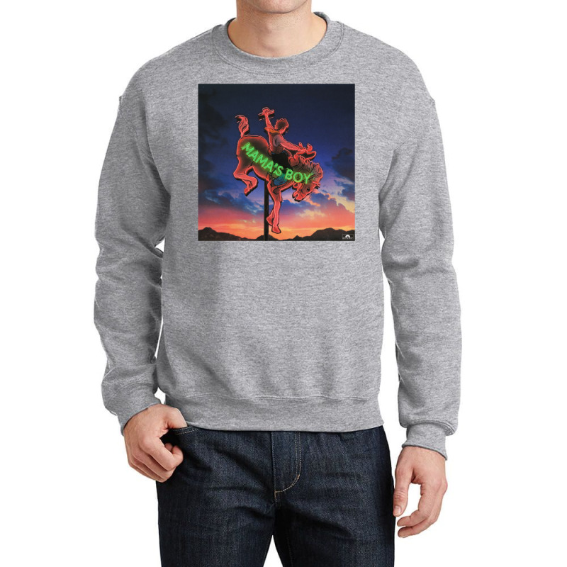 Lany Mamas Boy Album Art   70s Nature Crewneck Sweatshirt by alheklupsm | Artistshot